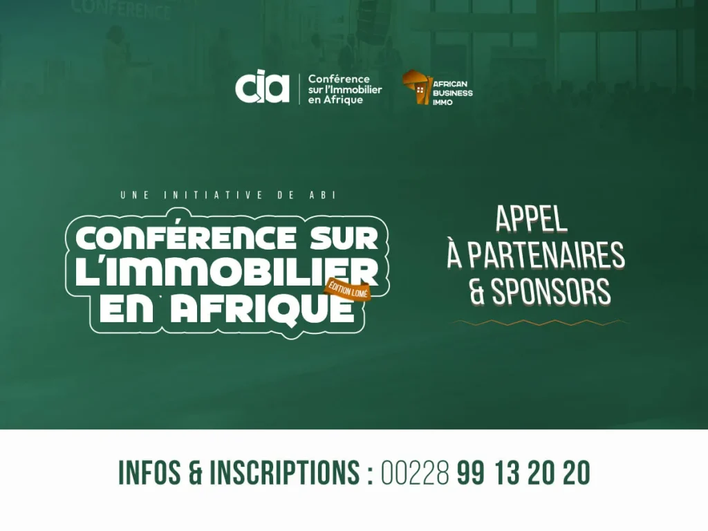 Partenariat conférence sur l’immobilier en Afrique ABI Lomé